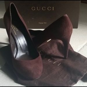 Gucci Kid Scamosciato | Suede Heels